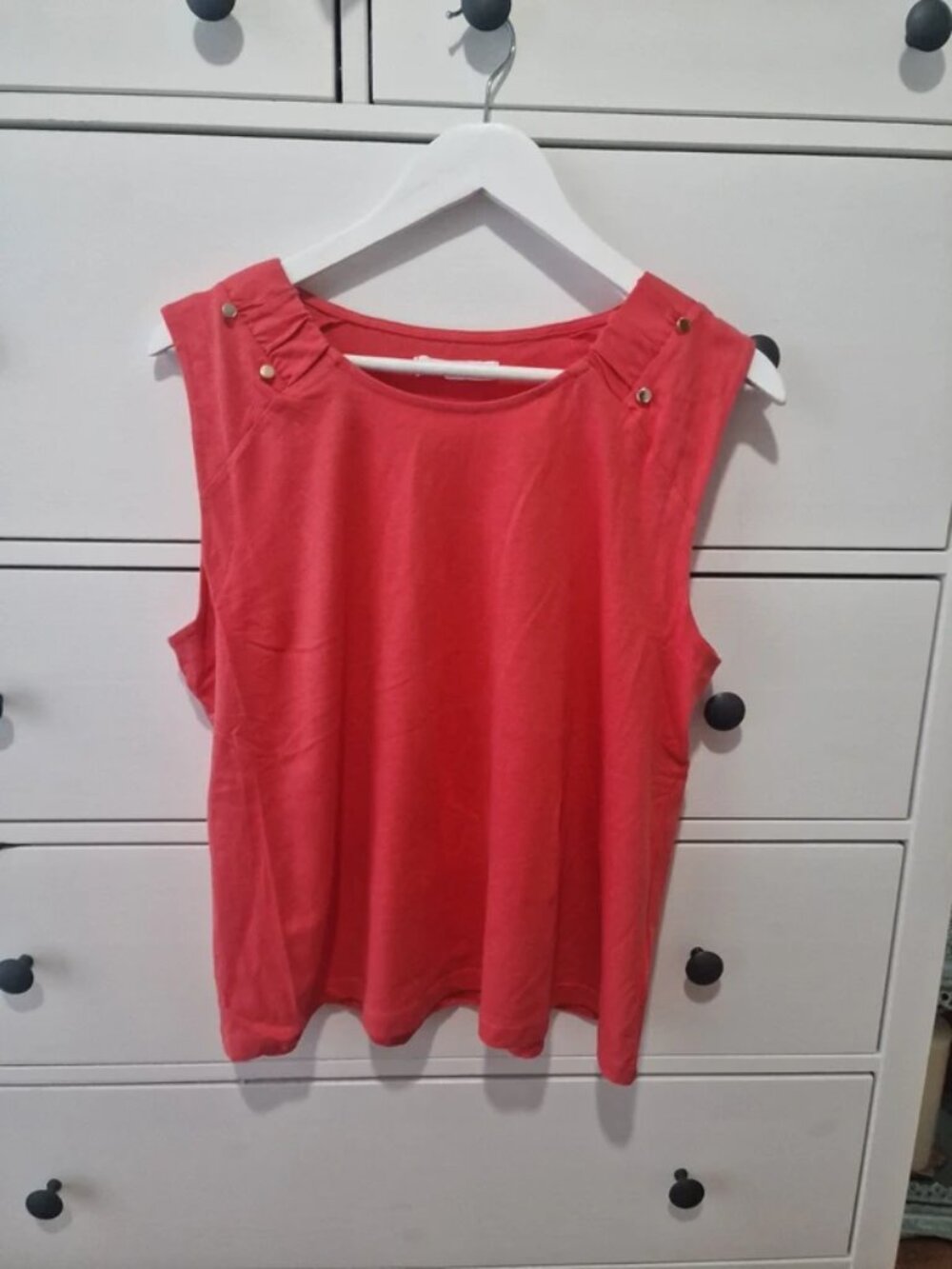 Camiseta Sfera rojo coral T.XL